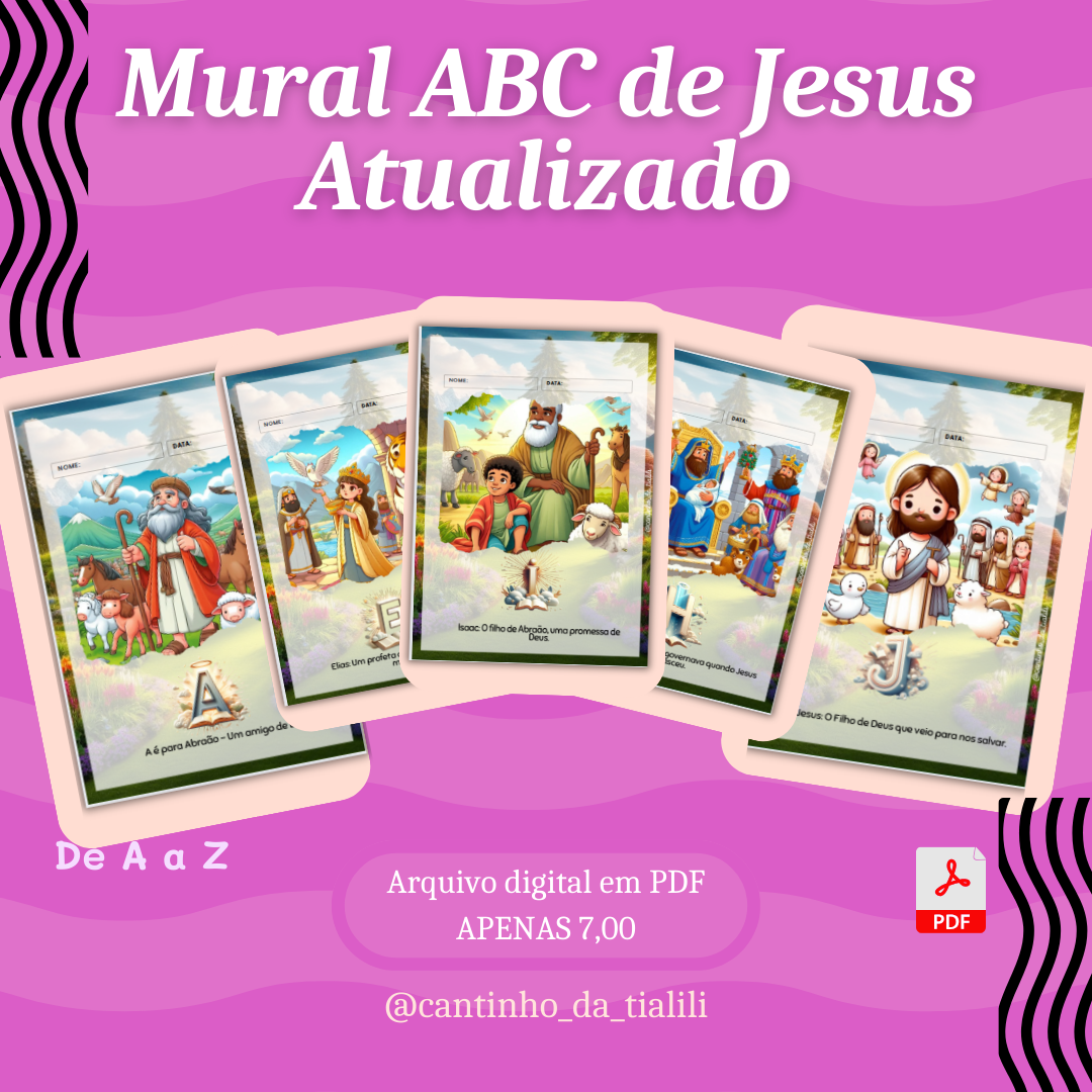 VERSÍCULO DE PAREDE DE A a Z (ATUALIZADO)