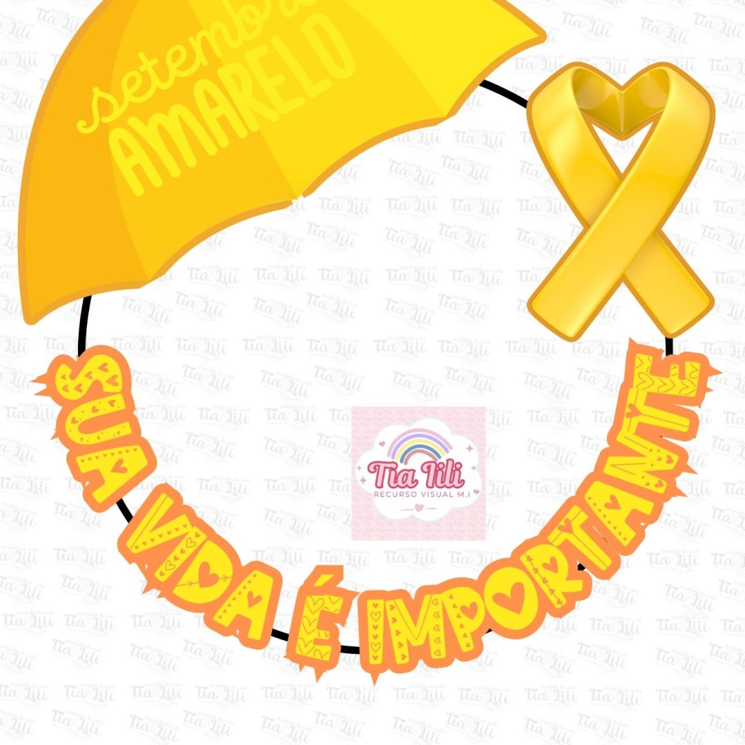 Bambolê Setembro Amarelo