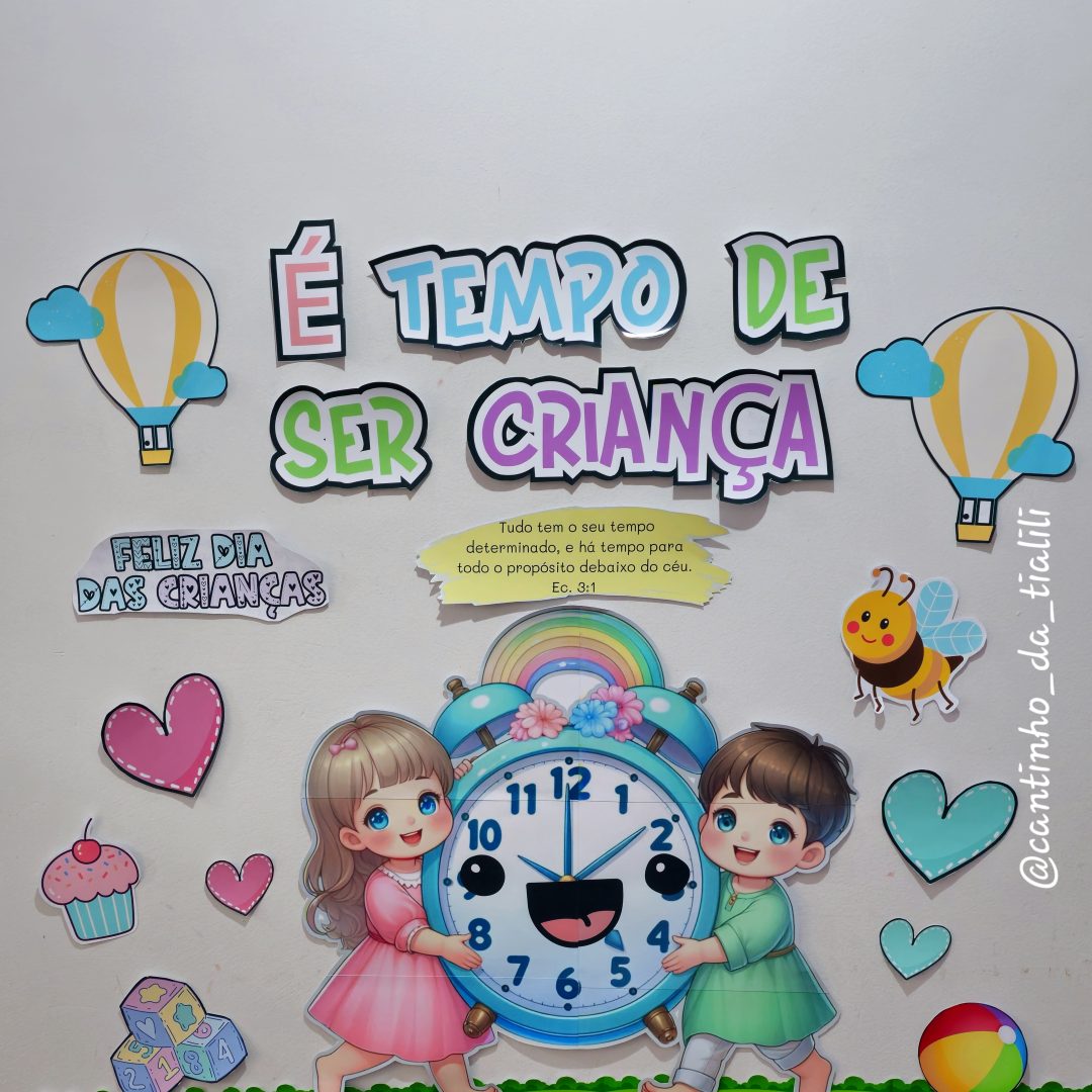 Painel É Tempo de ser Criança
