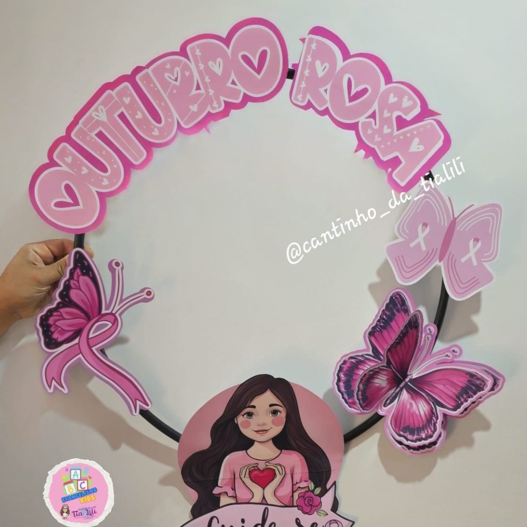 BAMBOLÊ OUTUBRO ROSA