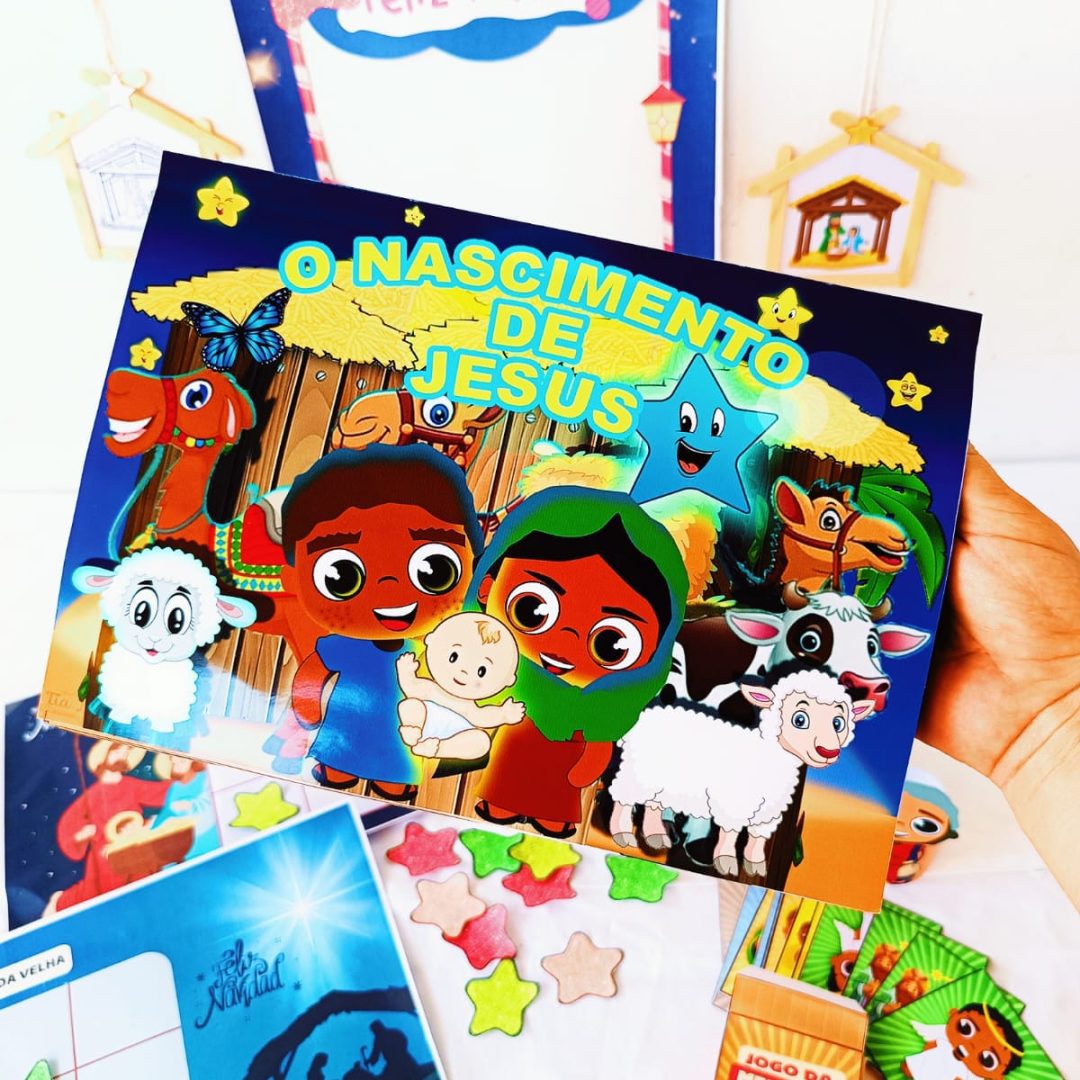 LIVRO 3D NASCIMENTO DE JESUS