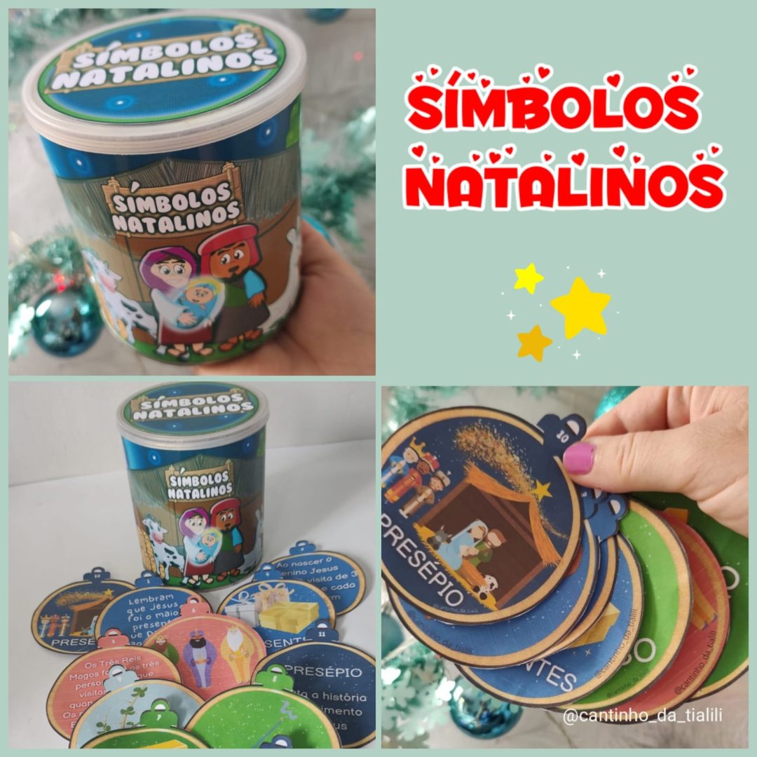 Símbolos Natalinos na Lata