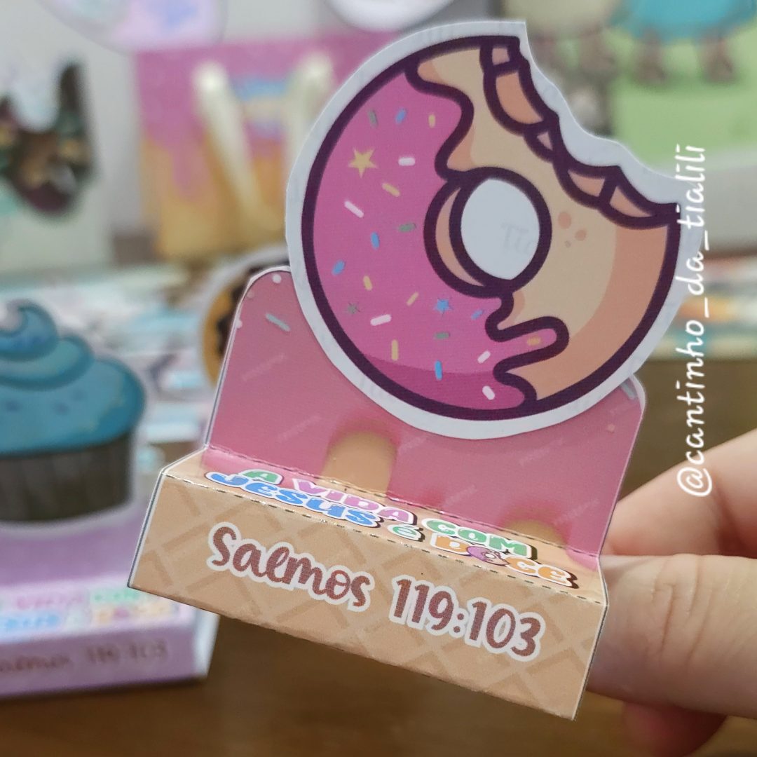 KIT LEMBRANCINHAS A VIDA COM JESUS É DOCE