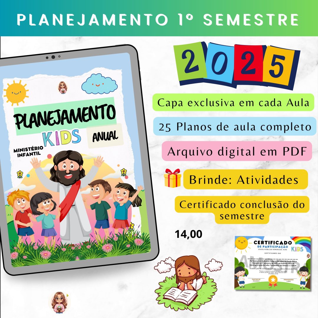 EDUCAR PARA TRANSFORMAR - PLANEJAMENTO SEMESTRAL KIDS
