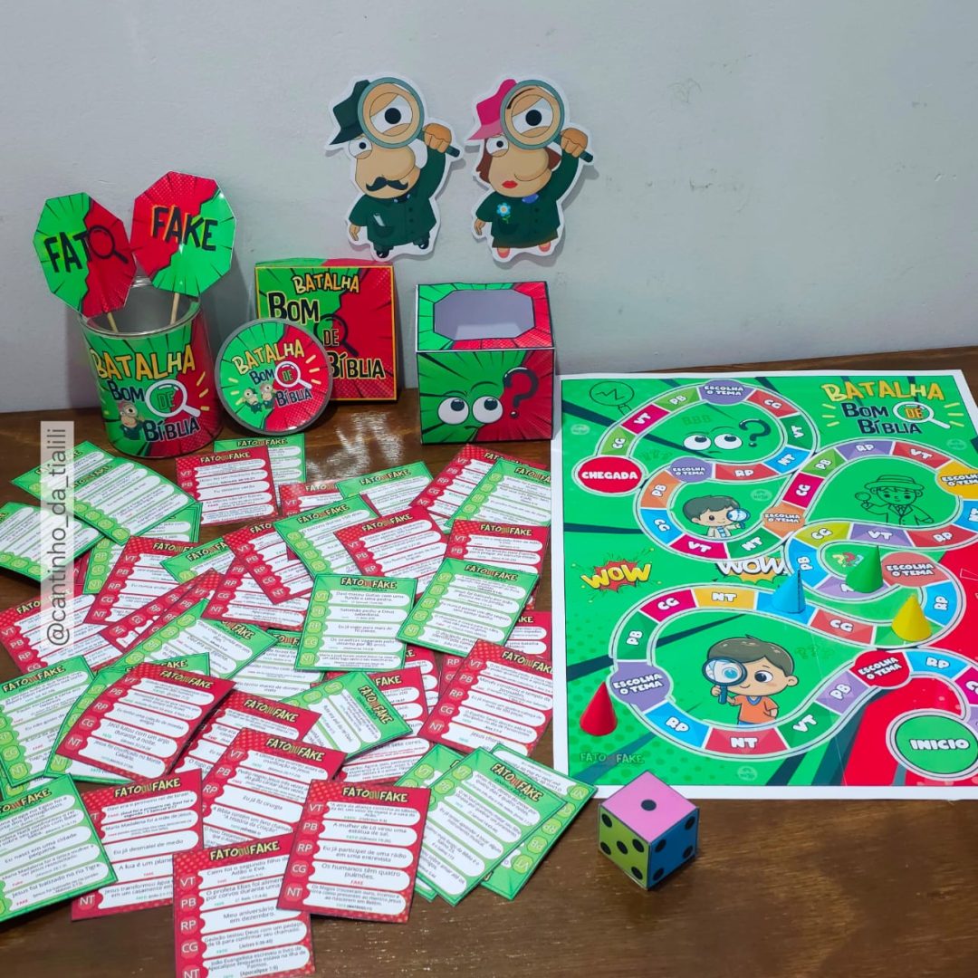 JOGO BATALHA BOM DE BÍBLIA (FATO OU FAKE)