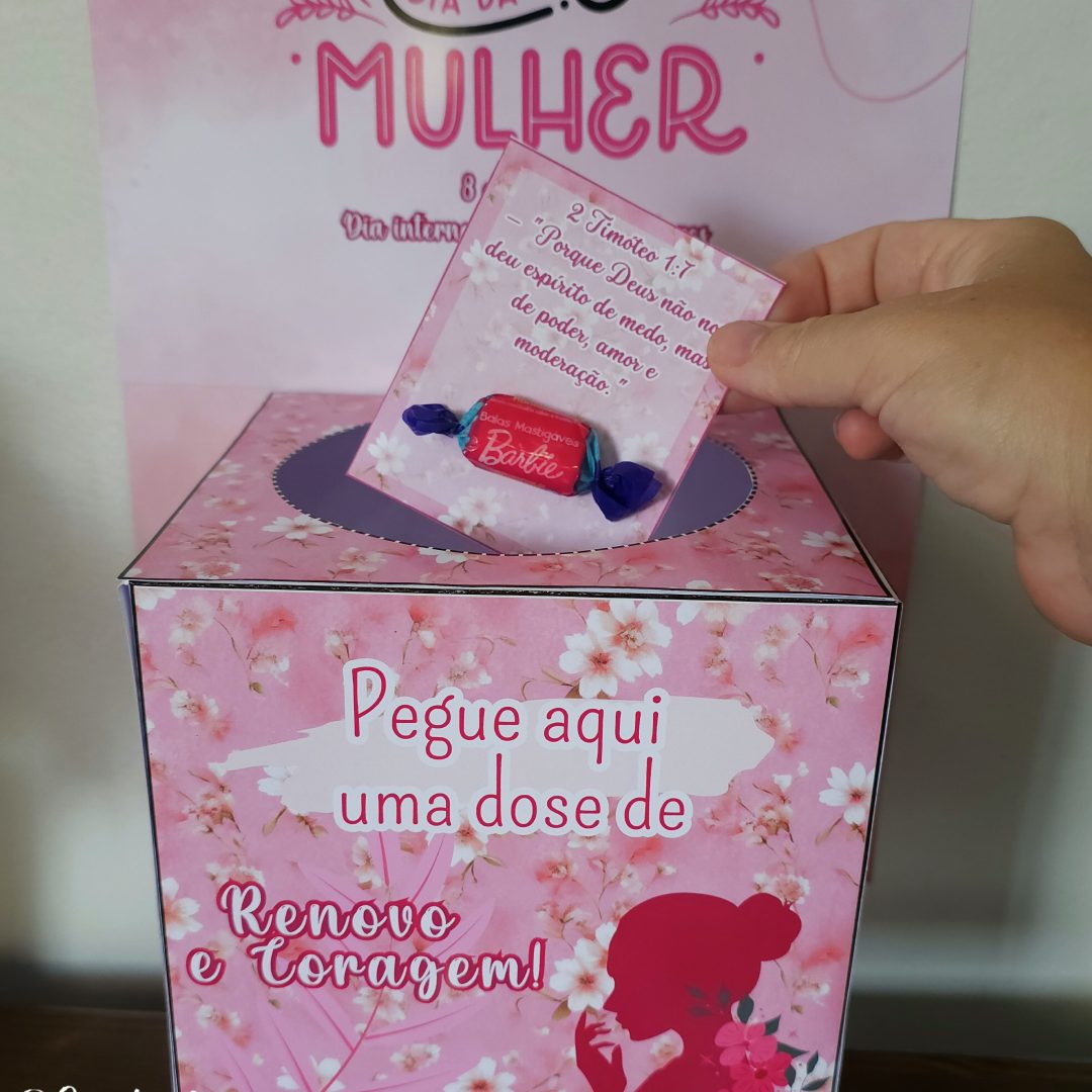 Painel Caixa – Renovo e Coragem para o Dia da Mulher!