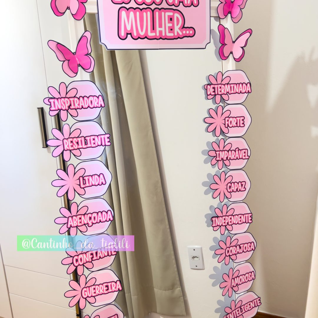 Espelho de Afirmações da Mulher