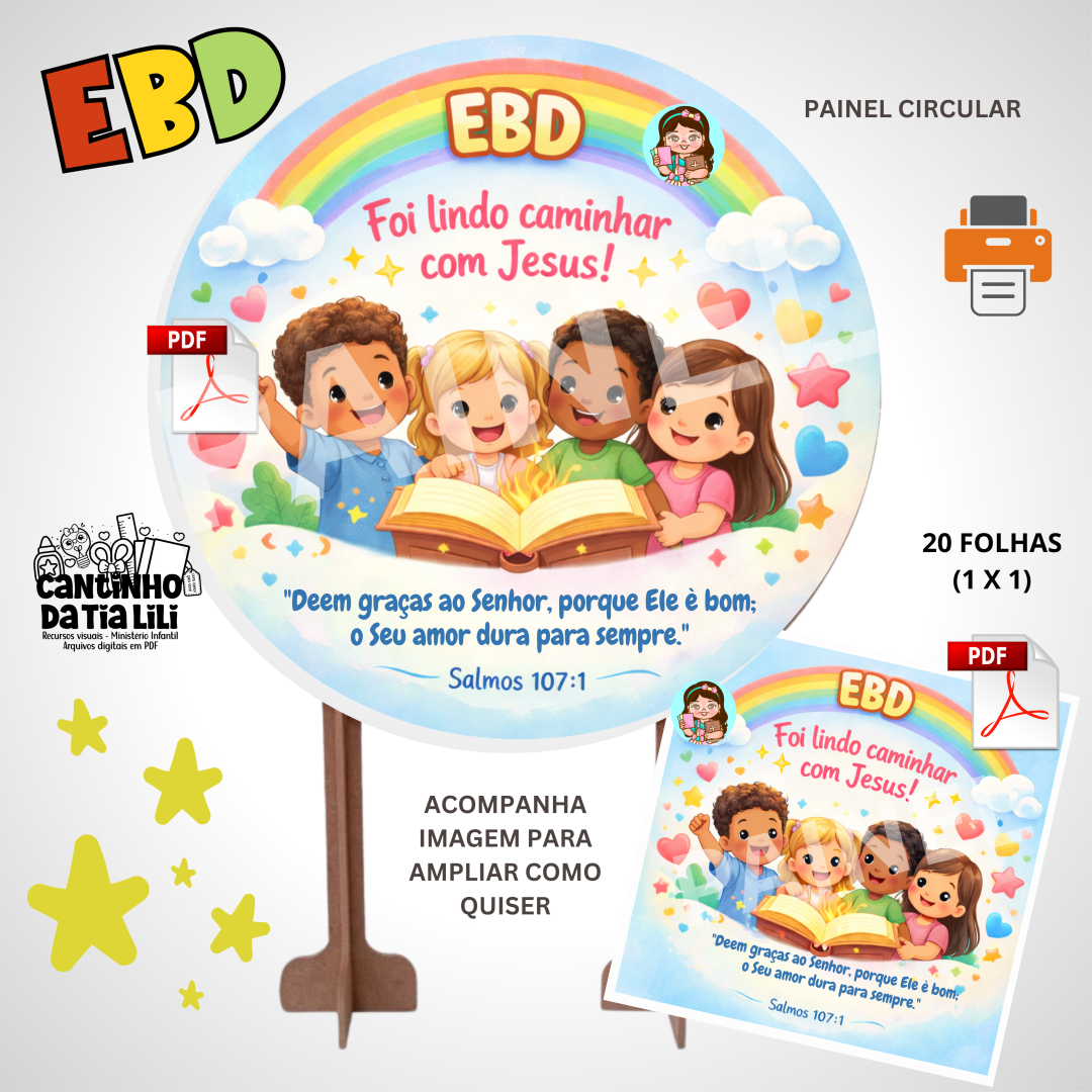 Painel Circular – Encerramento da EBD