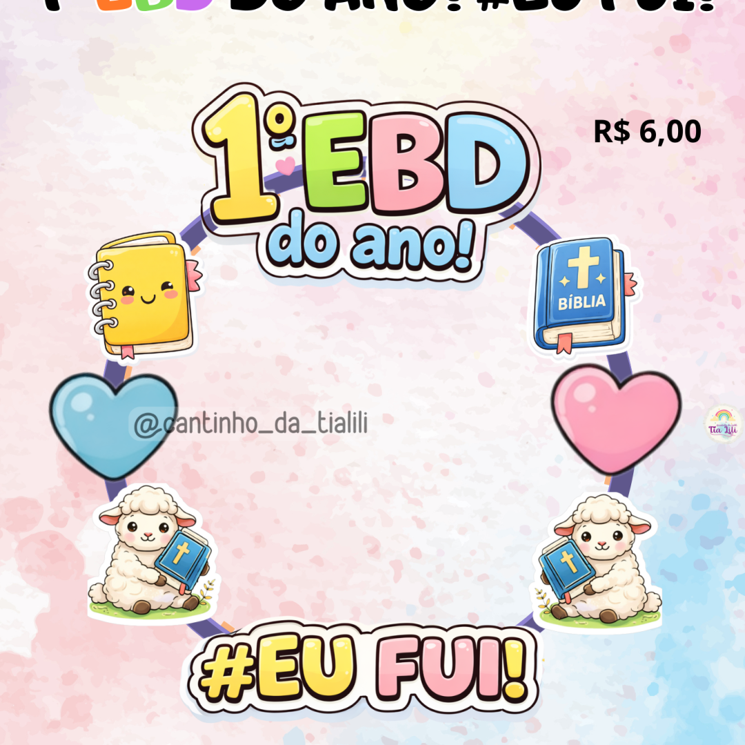 BAMBOLÊ – 1ª EBD DO ANO! #EUFUI