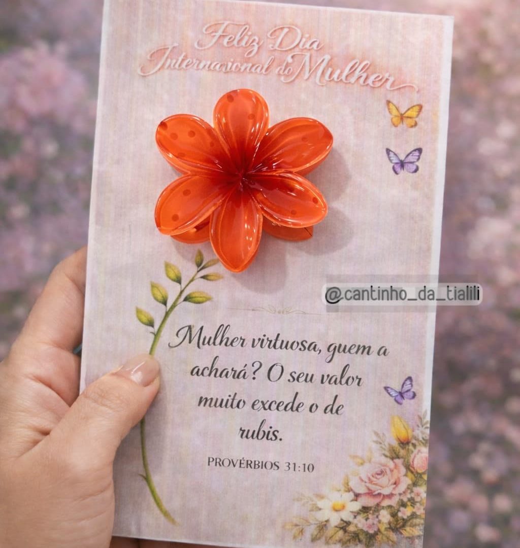 🌷 CARTÃO DIA DA MULHER – PROVÉRBIOS 31:10