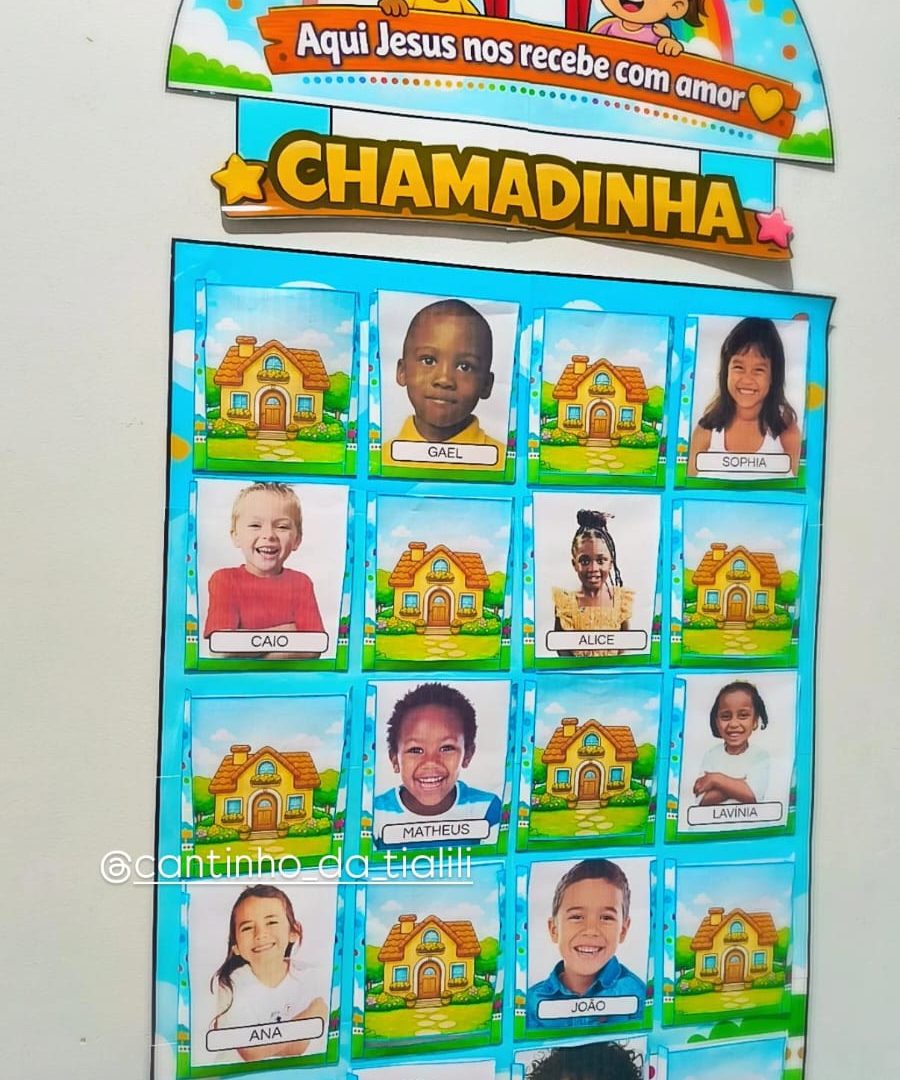 CHAMADINHA PARA MINISTÉRIO INFANTIL