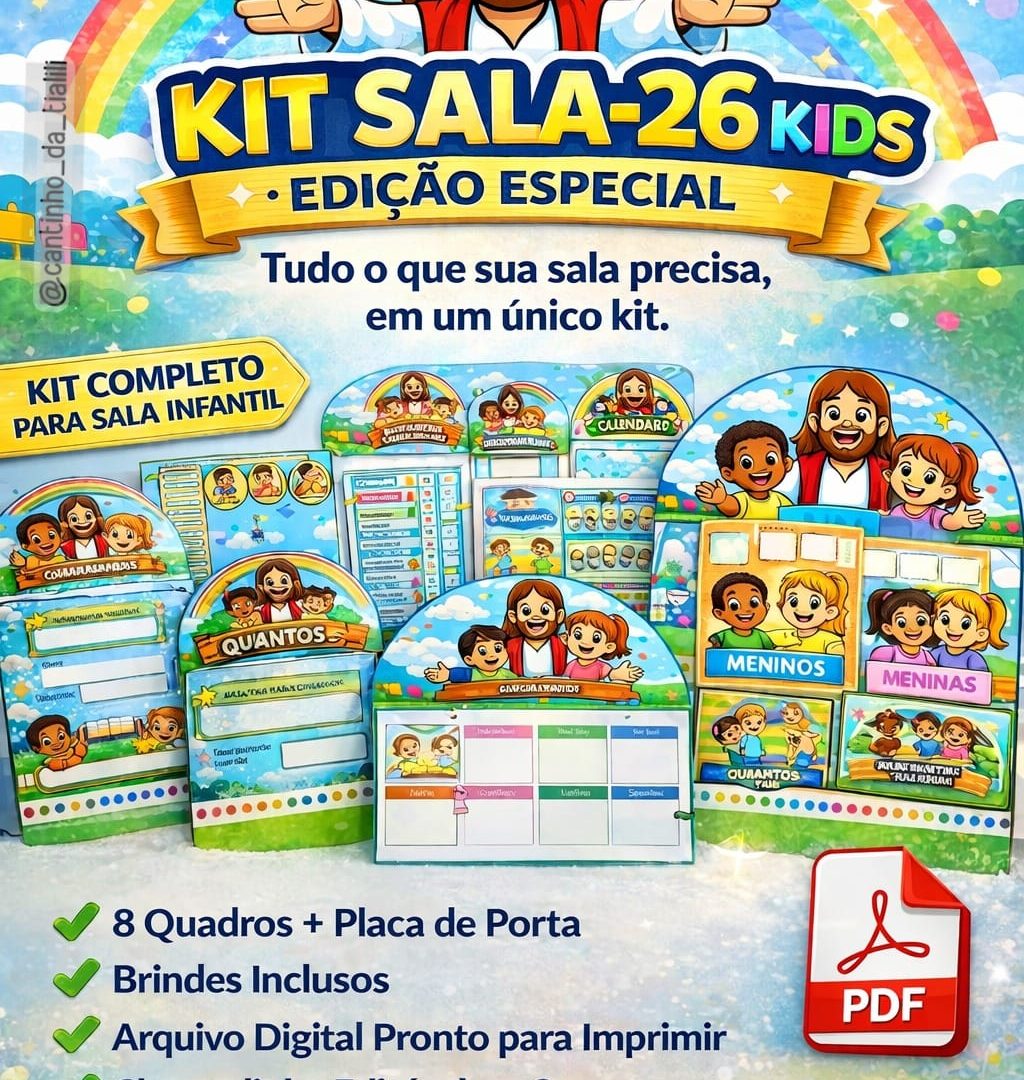 KIT SALA - 26 EDIÇÃO ESPECIAL