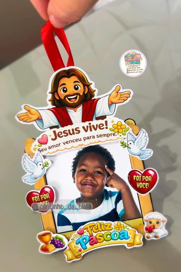 Atividade interativa palito Páscoa cristã