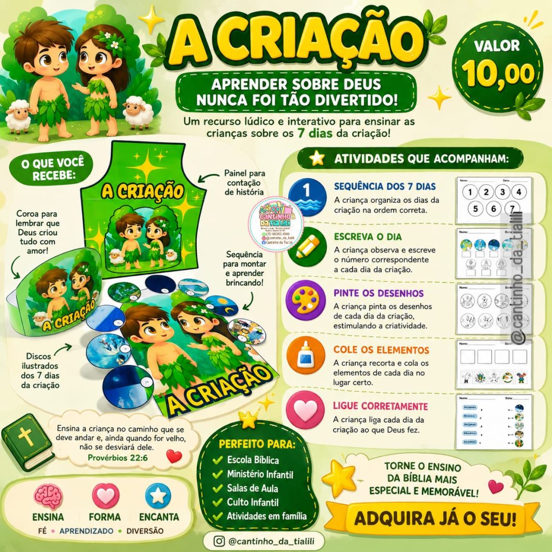 UVA A CRIAÇÃO DO MUNDO
