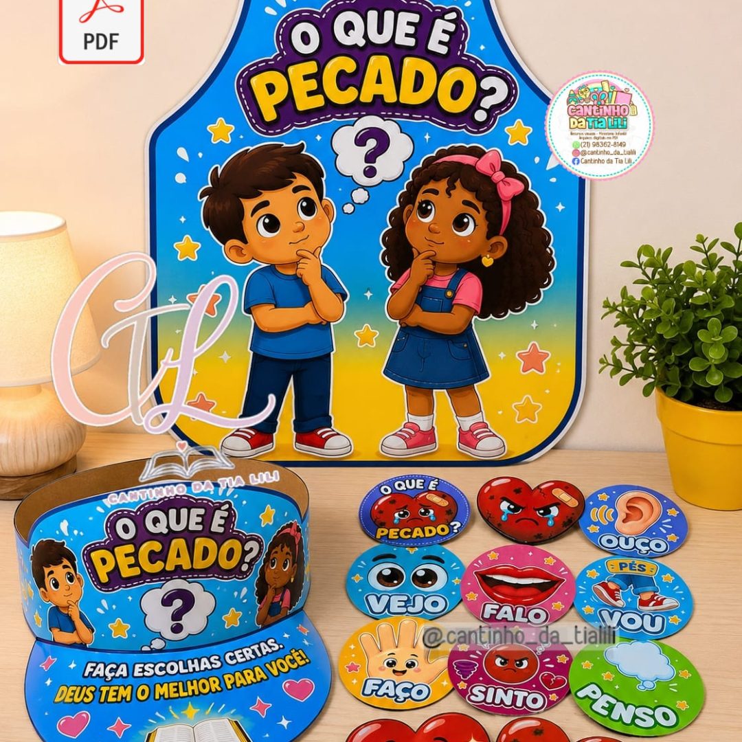 RECURSO VISUAL – O QUE É PECADO?
