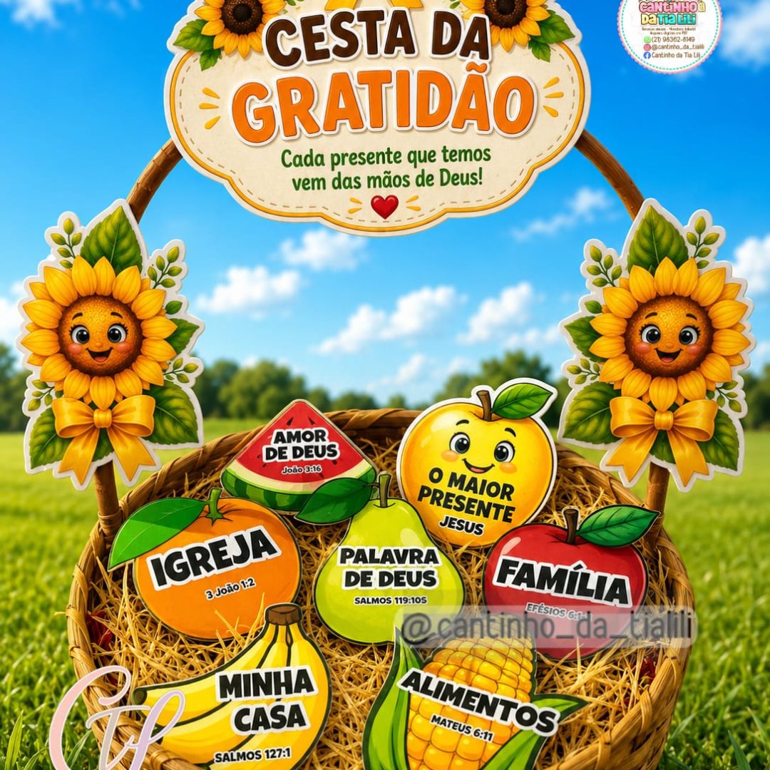 CESTA DA GRATIDÃO