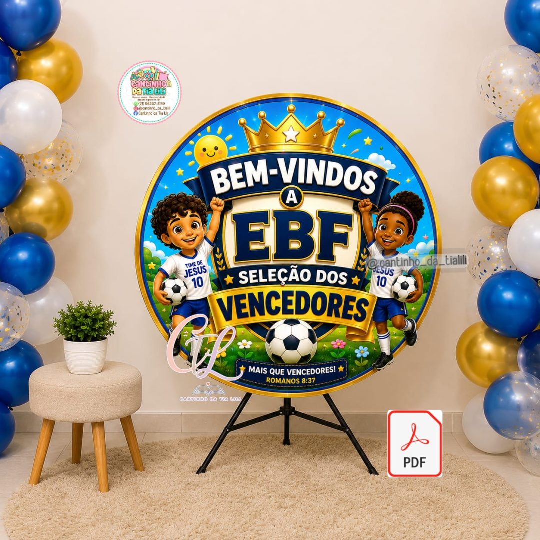 PAINEL BEM-VINDOS À EBF SELEÇÃO DOS VENCEDORES