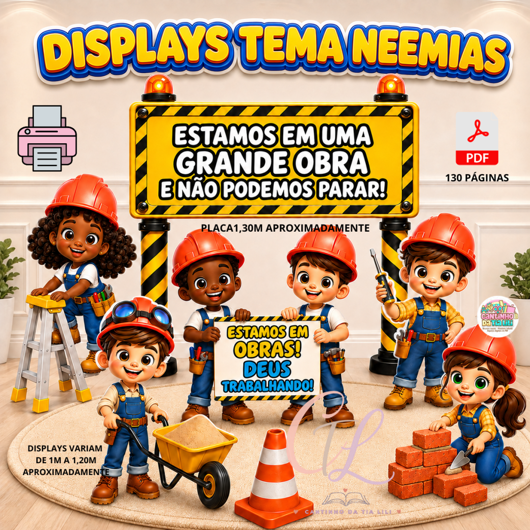 DISPLAYS CENÁRIO DE NEEMIAS