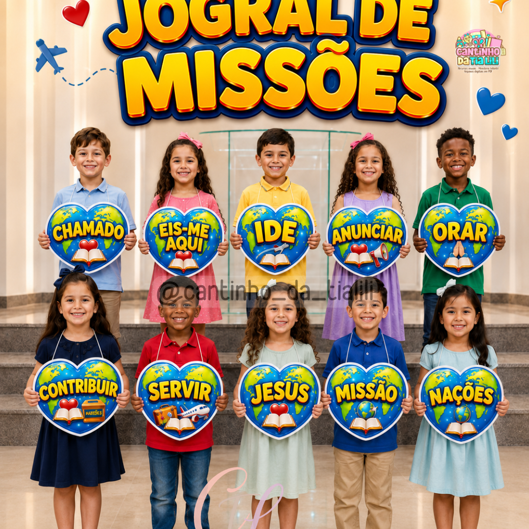 JOGRAL DE MISSÕES | EIS-ME AQUI!