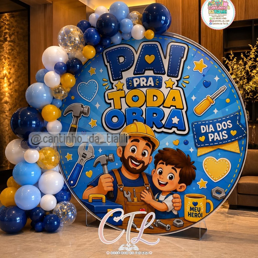 PAINEL CIRCULAR PAI PRA TODA OBRA
