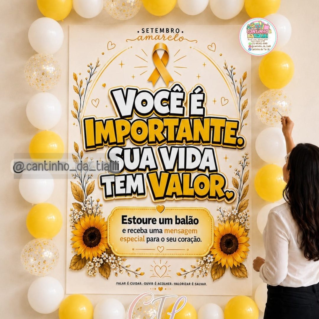 💛 PAINEL DINÂMICA SETEMBRO AMARELO