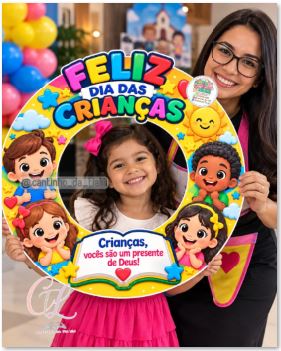 MOLDURA 02 SELFIE | FELIZ DIA DAS CRIANÇAS