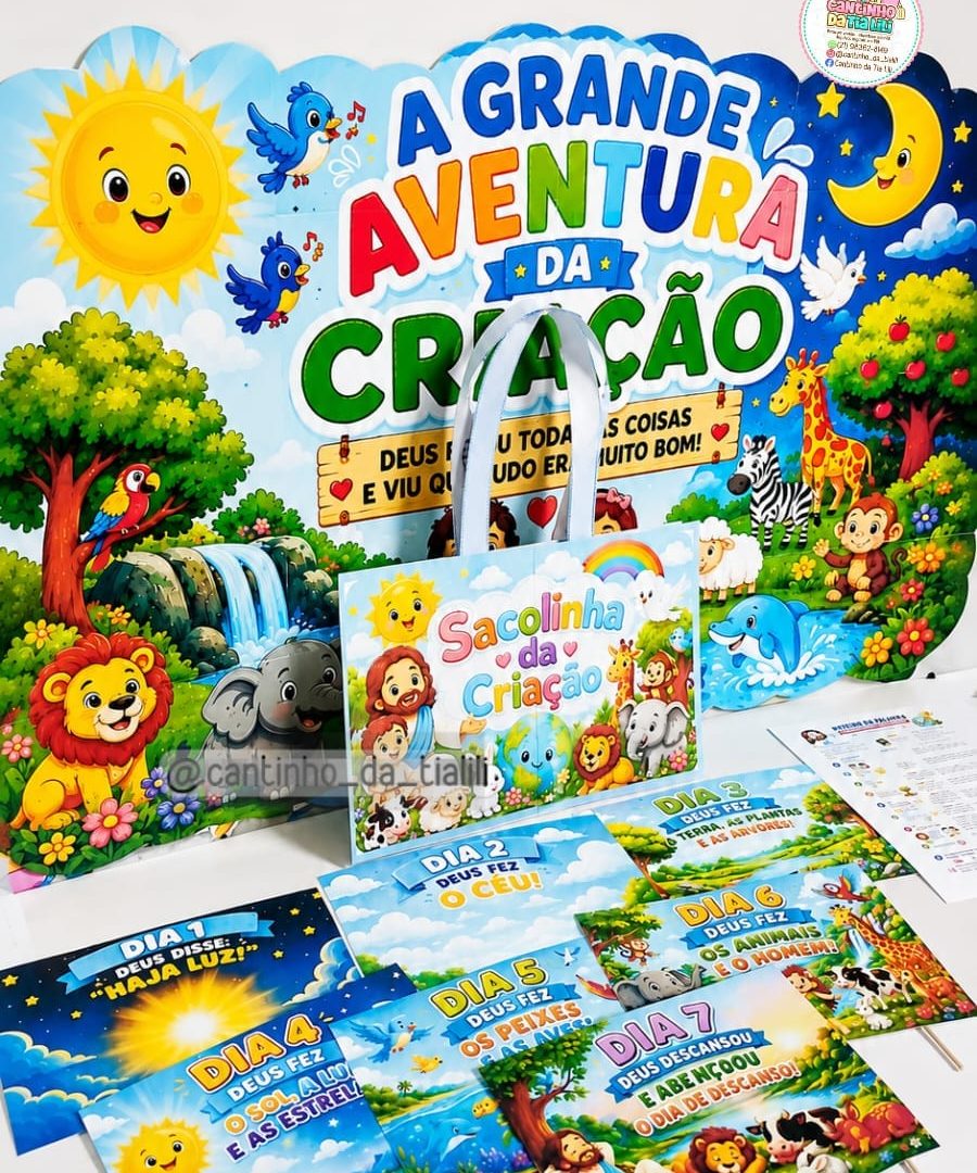 KIT A GRANDE AVENTURA DA CRIAÇÃO