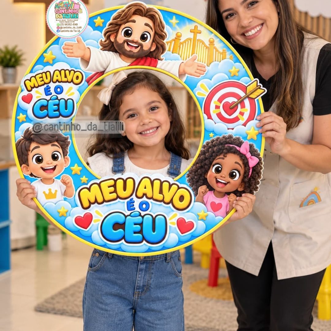 MOLDURA PARA FOTO | MEU ALVO É O CÉU